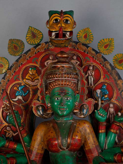 goddess durga on tiger
