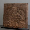 carved floral panel