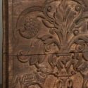 carved floral panel