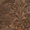 carved floral panel