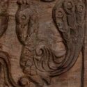 carved floral panel