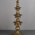 oil lamp with nandi finial