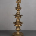 oil lamp with nandi finial