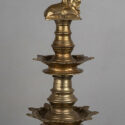 oil lamp with nandi finial