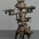 panchdipa lakshmi oil lamp