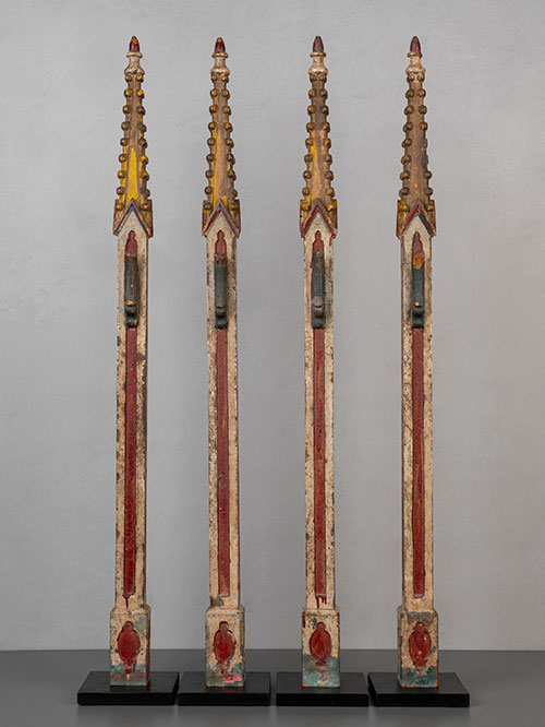 set of altar spires