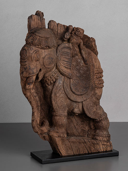 elephant chariot panel elephant chariot panel