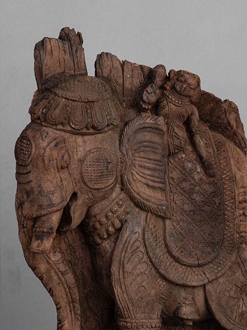 elephant chariot panel elephant chariot panel