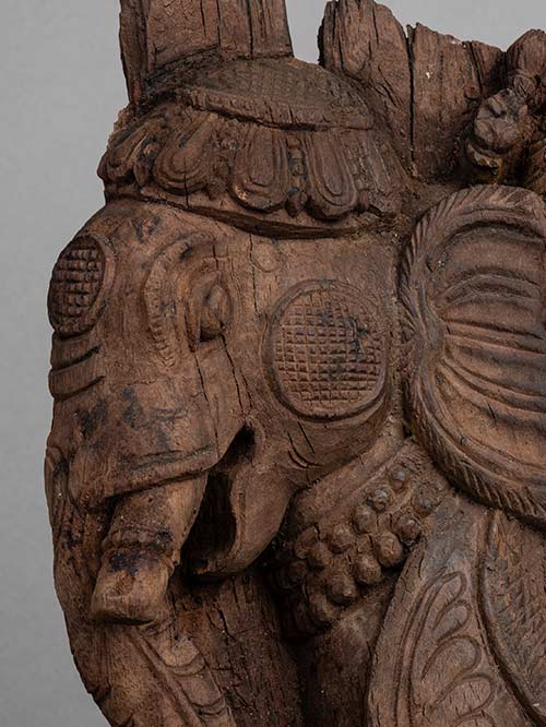 elephant chariot panel elephant chariot panel