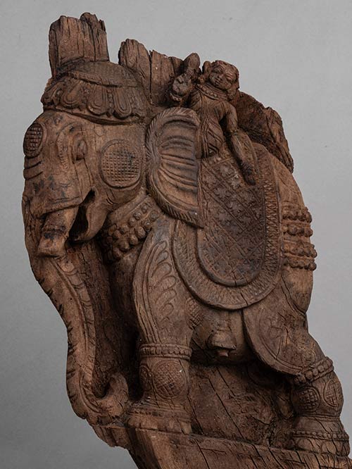 elephant chariot panel elephant chariot panel