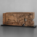 carved tiger panel
