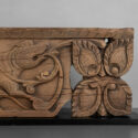 carved tiger panel