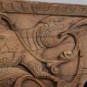 carved tiger panel