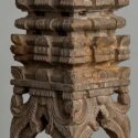 'temple pillar' candlestand