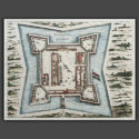 plan of fort geldria in pellacata