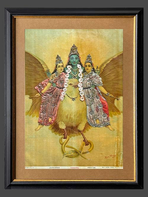 vishnu on garuda